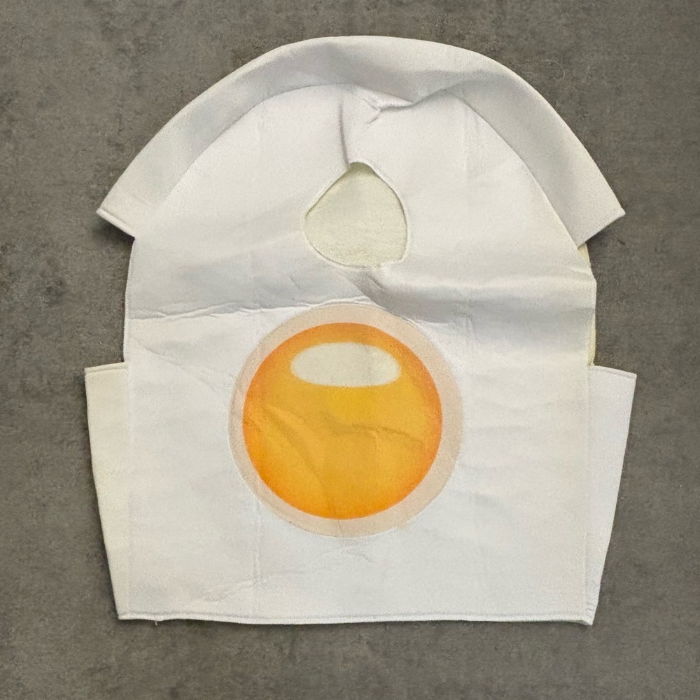Hauntlook Fried Egg Halloween Dress Up Costume Kids